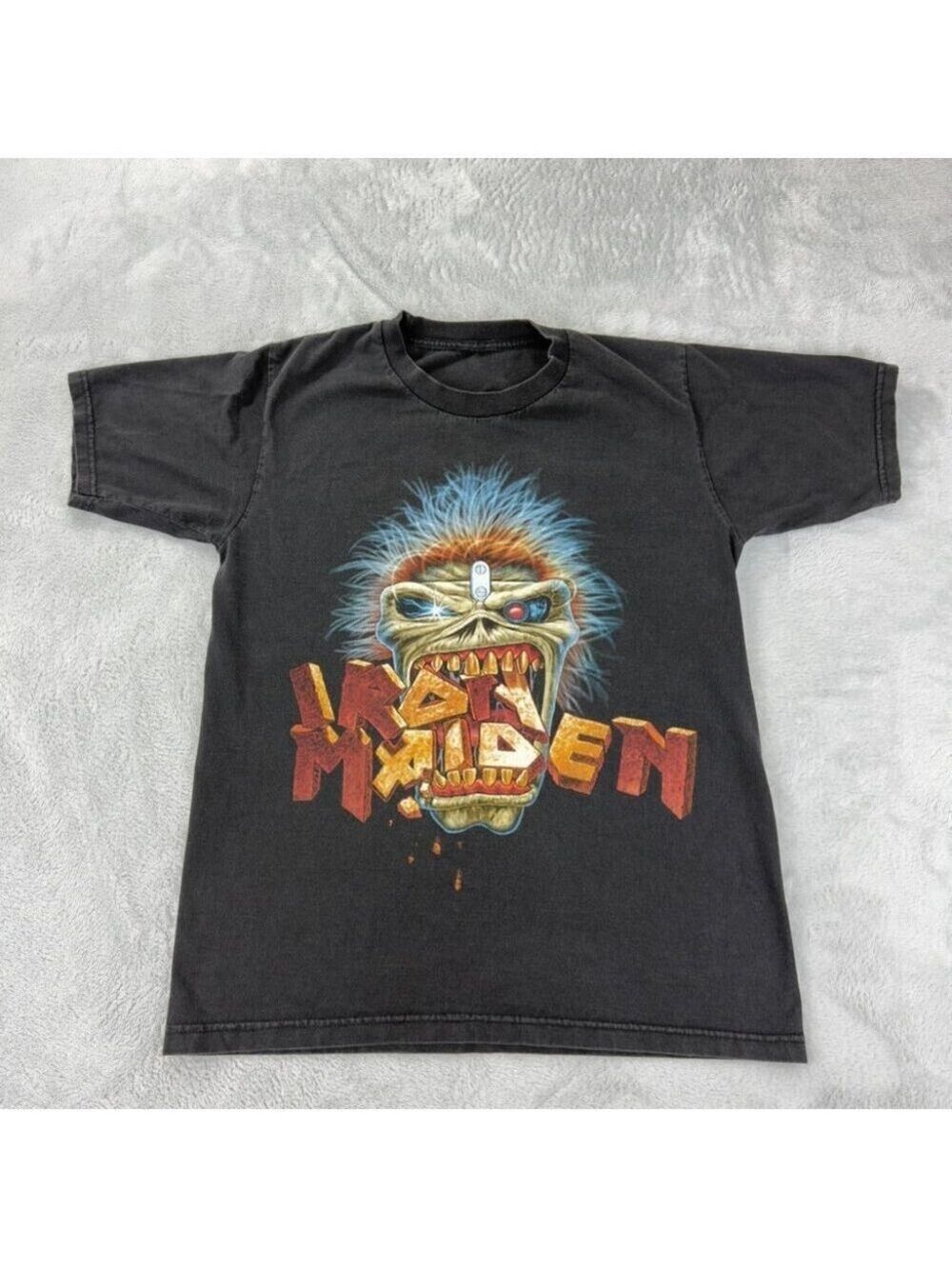 VTG Iron Maiden Men's Size Small 1988 Seventh Son of a Seventh Son Double Sided